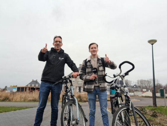 Fietsen met Gio Lippens