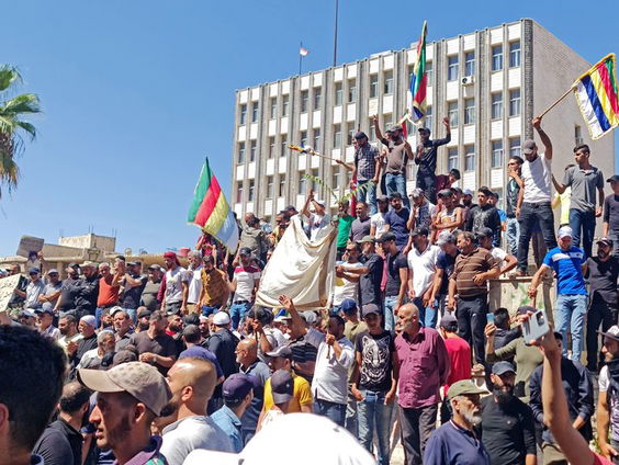Protesten in Syrië tegen Assad-regime