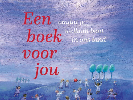 Marit Törnqvist deelt 10.000 welkomstboeken uit aan gevluchte kinderen