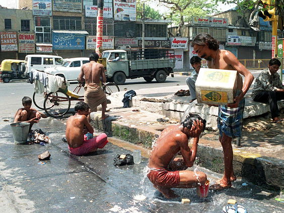 Wat zijn de gevolgen van de hittegolf in India?