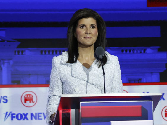 Nikki Haley is rijzende ster onder Republikeinen