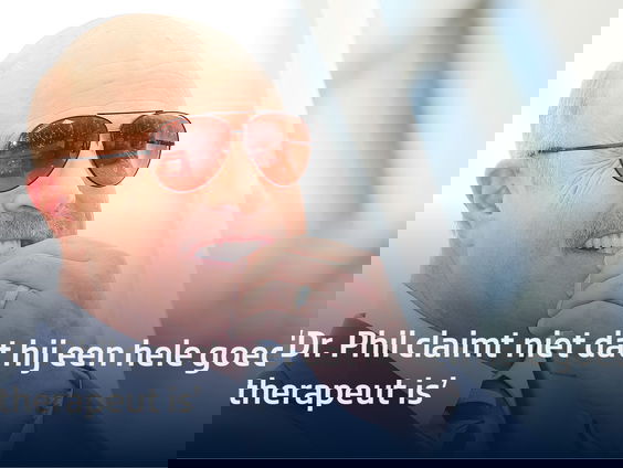 Dr. Phil stopt ermee: 'Vooral een goede tv-man, minder een echt goede psycholoog'