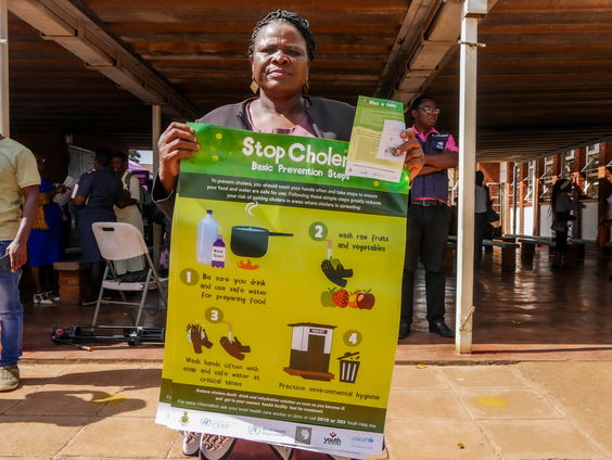 Wat kan het Rode Kruis nu doen bij de cholera-uitbraak in Zimbabwe?