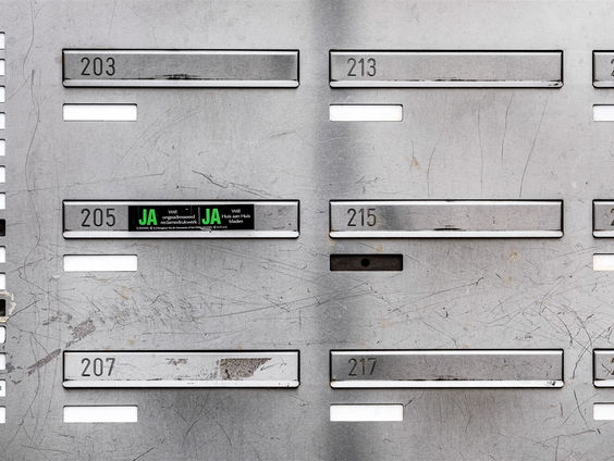 JA/JA-sticker goed voor gemeenteportefeuille én milieu: '5 tot 10 procent minder papierafval per jaar'