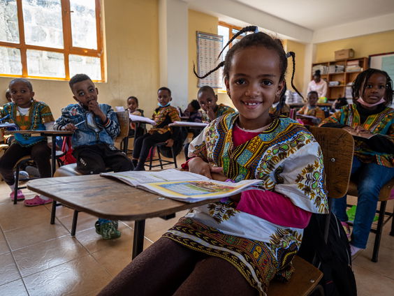 De eerste Afrocentrische school van Kenia