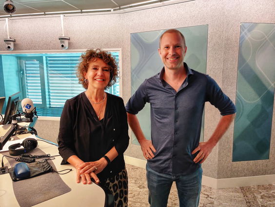 Margriet Vroomans en Sander van Goor over de 4000ste uitzending van De Ochtend van 4