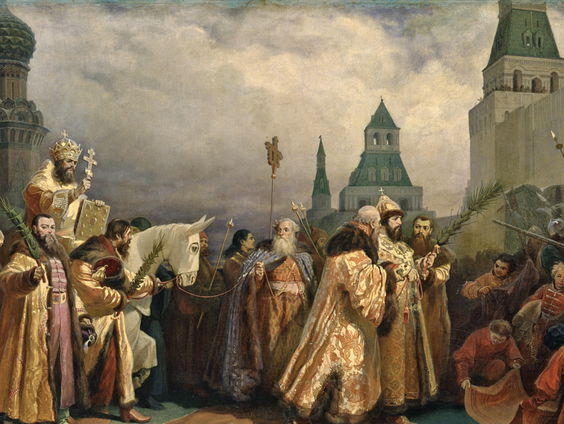 De Russische oorlogskerk