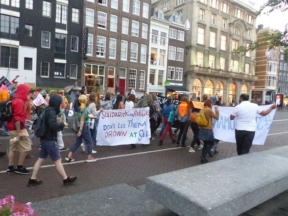 De val van het kabinet en de asielinstroom