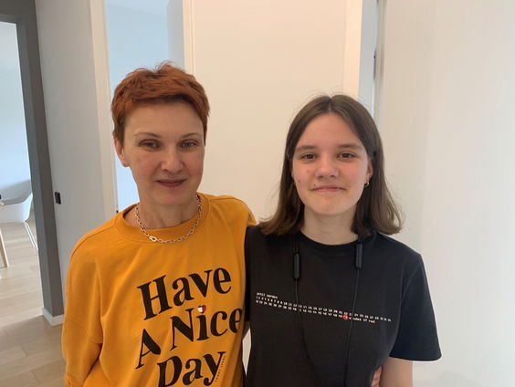 De laatste online les van Kseniia