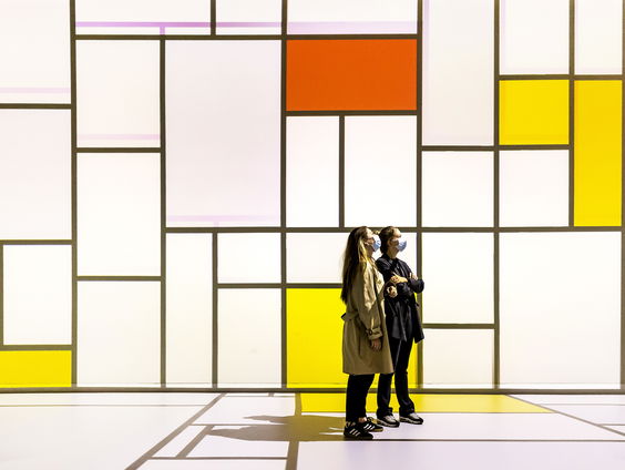 De rechtlijnigheid van 'dansende Madonna' Piet Mondriaan