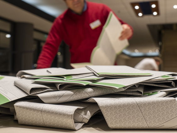 Moerdijk stopte met tellen, tellers waren te moe