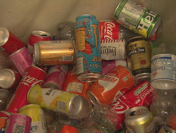 Inzamelen blikjes en flesjes voor statiegeld blijft steken op 68 procent