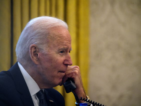 Biden gebruikt stevige taal over situatie Oekraïne