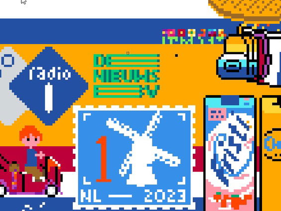 Aan dit Reddit-kunstwerk werken tienduizenden mensen!