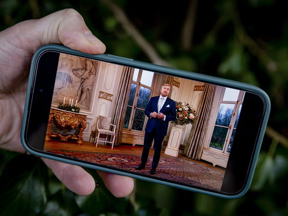 Wat zei de koning in zijn 10e kersttoespraak?