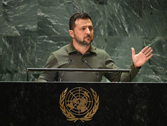 Zelensky kondigde vredesformule aan voor VN-Veiligheidsraad