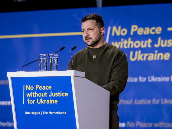Zelensky in Nederland