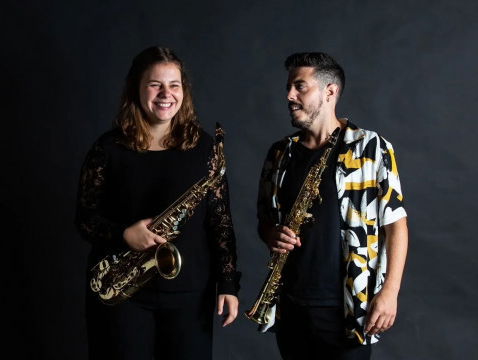 Saxofoonduo Uan brengt hun debuutalbum uit