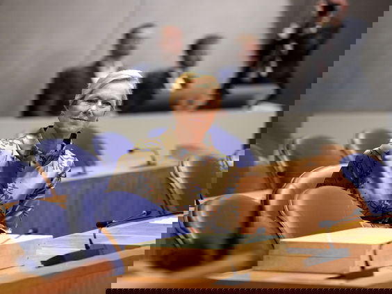 Demissionair minister Sigrid Kaag blikt terug op Prinsjesdag