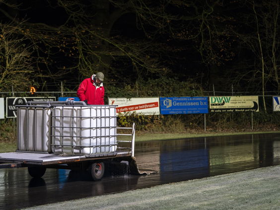 Kan er geschaatst worden?