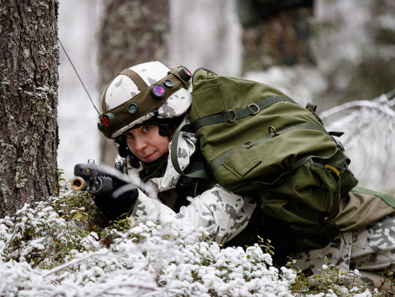 Finland versterkt leger met vrouwen