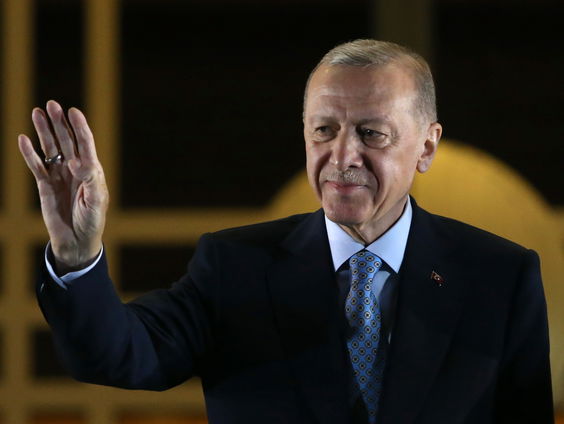 Erdogan weer 5 jaar president van Turkije
