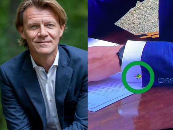 Alexander Pechtold over de bijzondere manchetknopen van Kim Putters