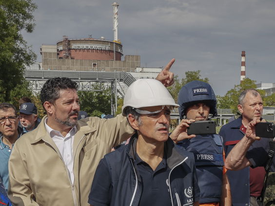 IAEA kwam aan bij kerncentrale Zaporizja