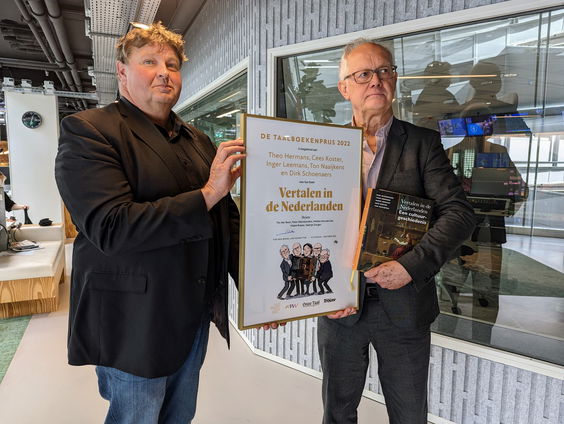 De bekendmaking van de Taalboekenprijs 2022