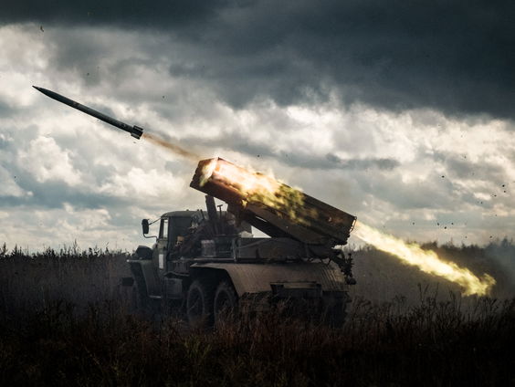 Opmars in Zuid-Oekraïne