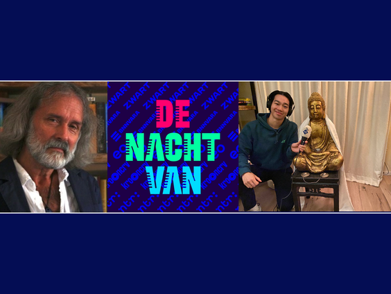 Wakker in de nacht bij een astroloog