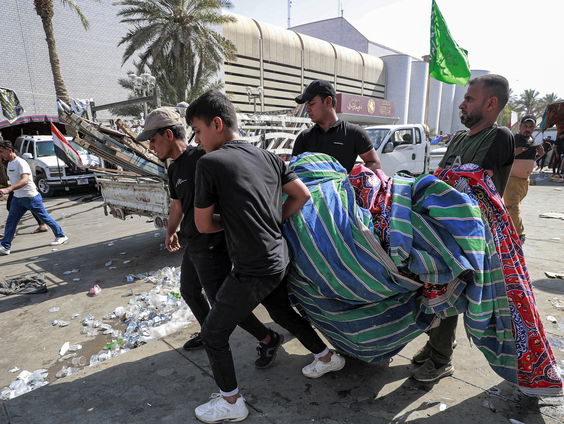 Nederlandse ambassade terug in Bagdad na rellen