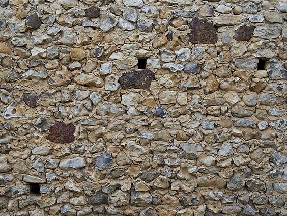 Een muur uit de steentijd