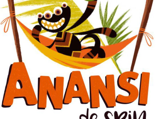 Spin Anansi nu ook in het theater