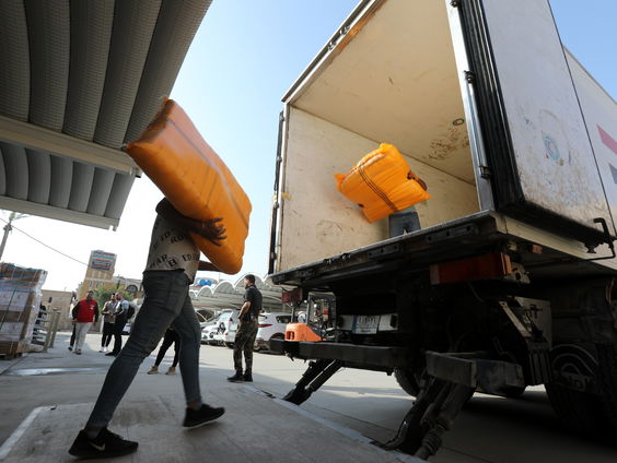 Waar komen hulpgoederen voor Gaza vandaan?