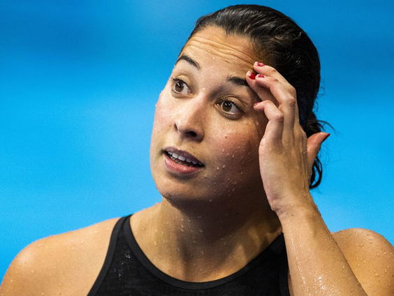 Ranomi Kromowidjojo begeleidt nu jonge zwemtalenten