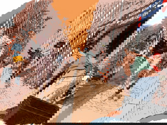 Misdaadverslaggever en rechtbanktekenaar slaan handen ineen en maken graphic novel over het Marengoproces