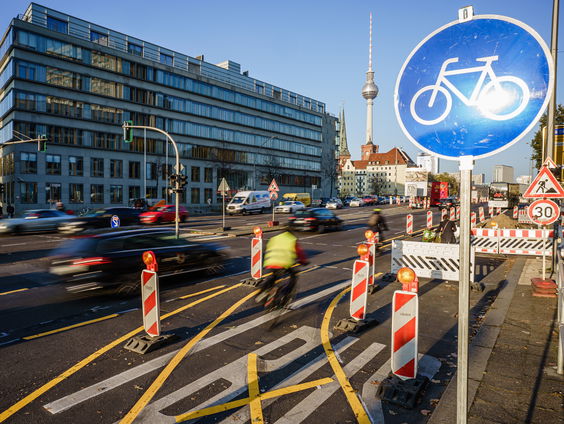 Fietspadplannen Berlijn stilgelegd