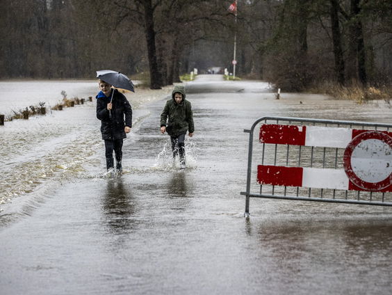 Overlast door hoogwater
