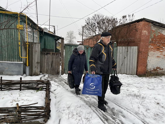 Evacuatie uit Voltsjansk