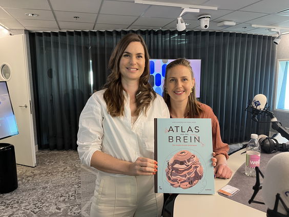 Lara Wierenga en Dirma Janse over het boek 'Atlas van ons brein'