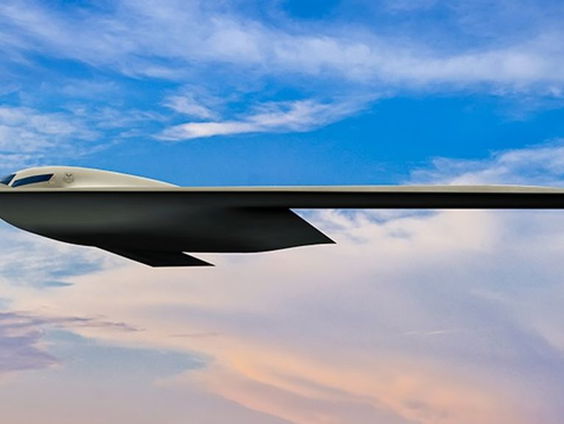 Nieuwe peperdure Amerikaanse bommenwerper