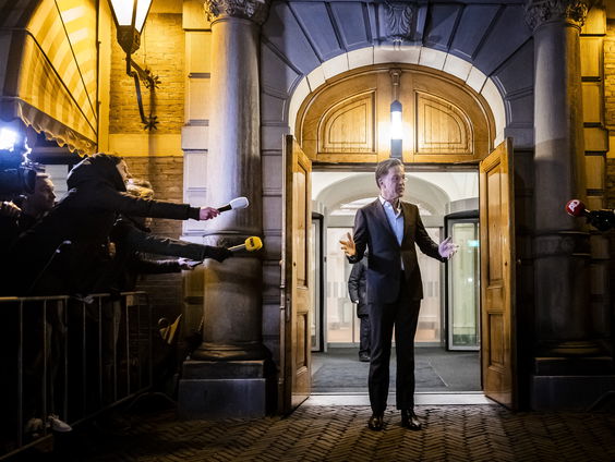 Kabinetsberaad over de verkiezingsuitslag