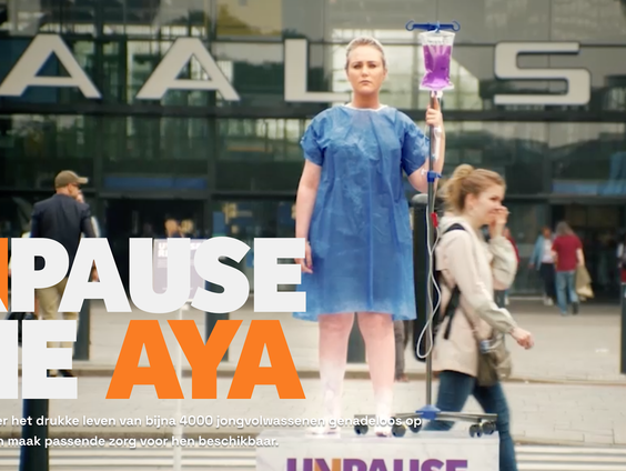 Unpause the AYA: nieuwe foundation wil betere zorg voor jongvolwassenen met kanker