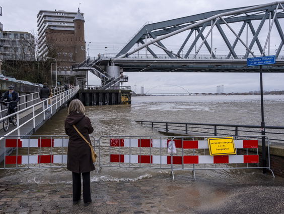 Levert hoogste punt waterpeil problemen op?