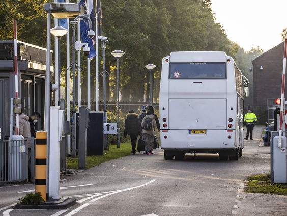 Vreemdelingenpolitie Ter Apel protesteert