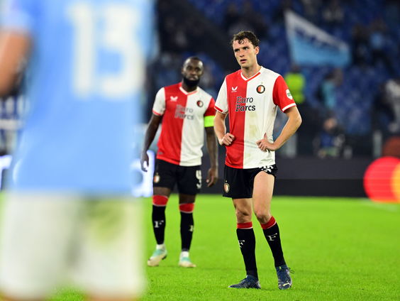 Feyenoord verliest nipt van Lazio in Champions League