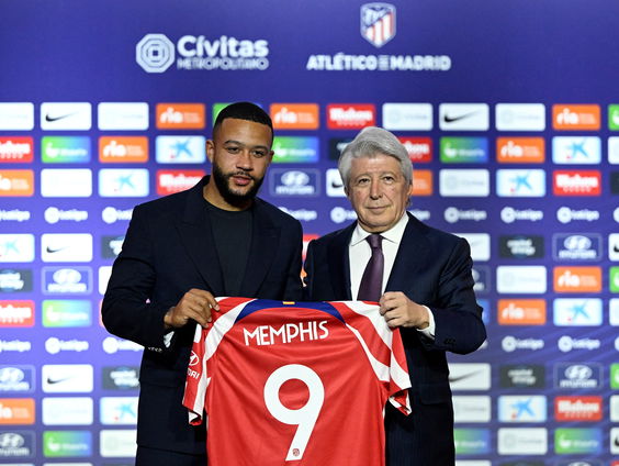 Atlético-socio Sierd de Vos: 'Depay is een typische Simeone-speler'