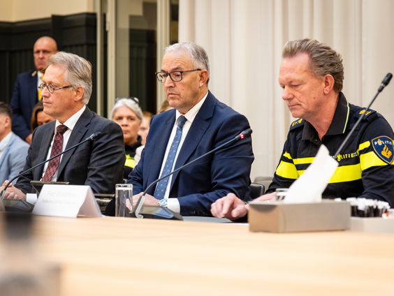 Persconferentie Rotterdam schietincidenten