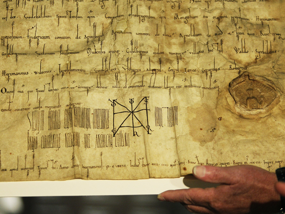 Stadsrechten van Utrecht: het oudste stuk in het Utrechts Archief